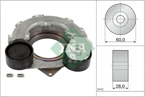 Napinacz paska wieloklinowego do Hyundia, 534 0882 10, INA w ofercie sklepu e-autoparts.pl 